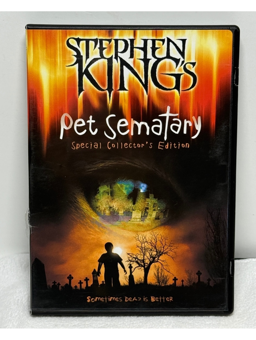 Stephen King’s Pet Sematary DVD 1989 Special Collector Edition Horror Widescreen